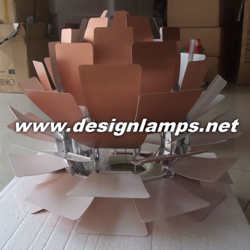 Poul Henningsen Artichoke Lamp Copper Color