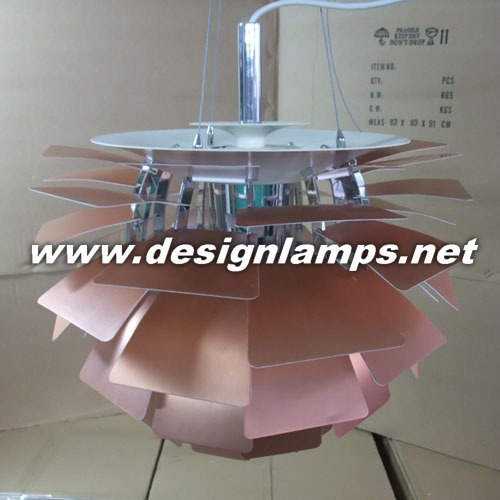 Poul Henningsen Artichoke Lamp Copper Color